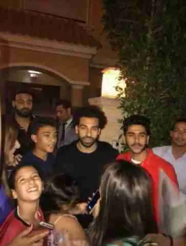 Fans Storm Mohamed Salah